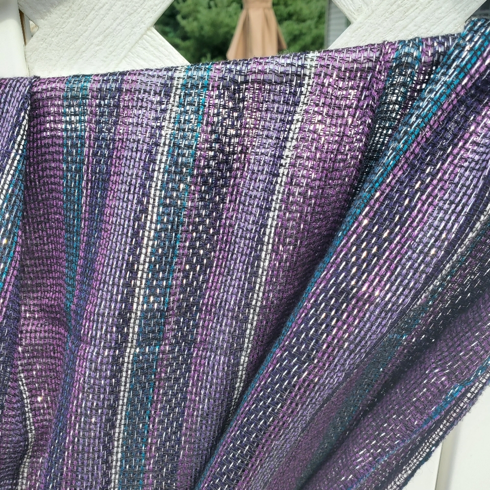 2 scarves 🧣💜🖤 - Picture 2 of 5